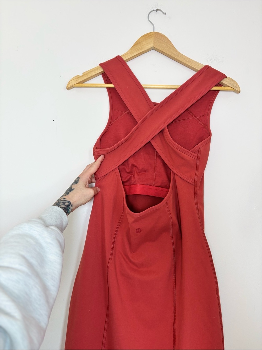 Lululemon Picnic Play Dress In Brick Rose - Picture 8 of 10